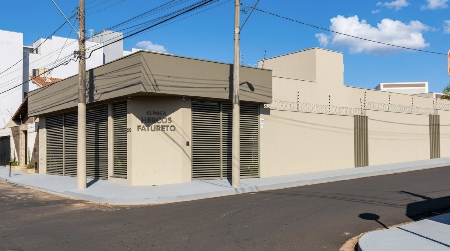 Fachada da Clínica Hercos e Fatureto