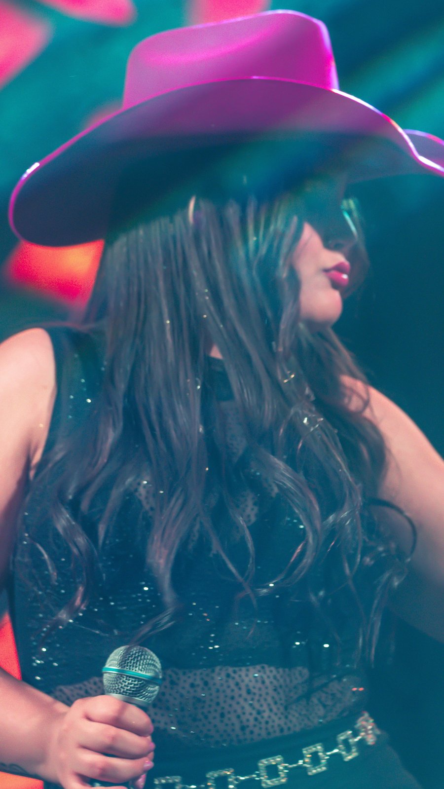Melyssa Raphaela no palco